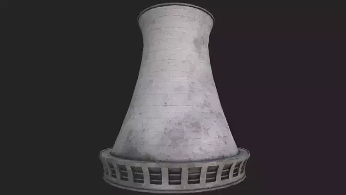 Nuclear Power Plant Chimney PBR