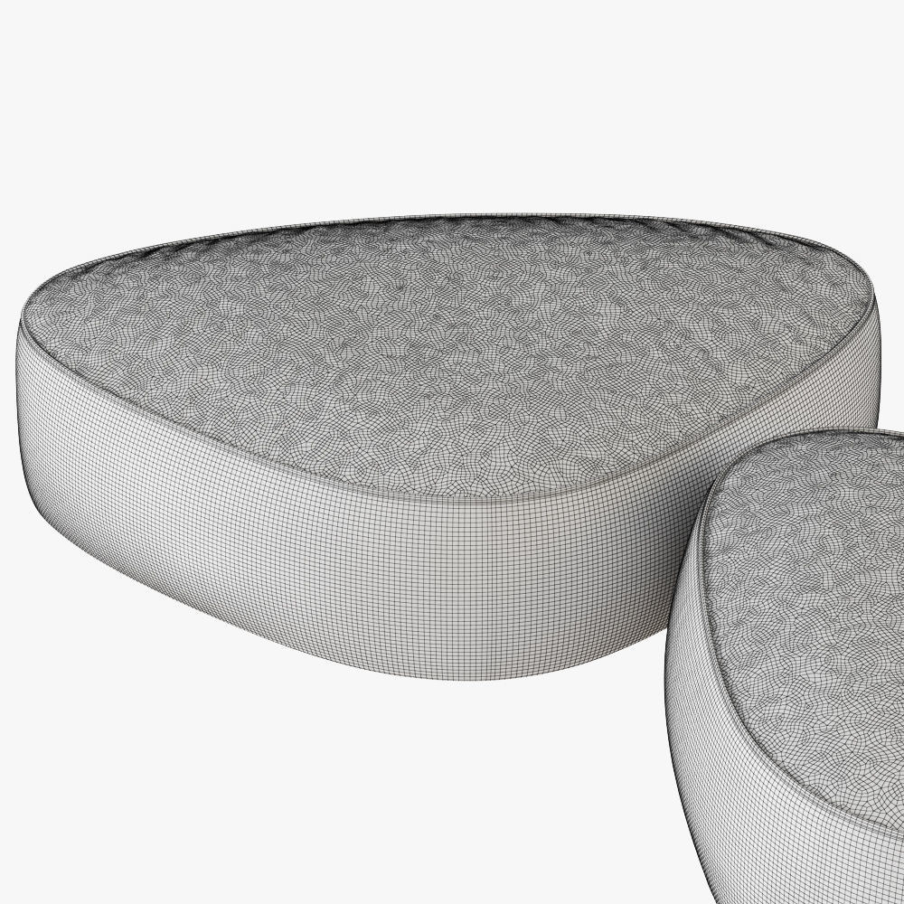 Pouf Andre 3D model_5