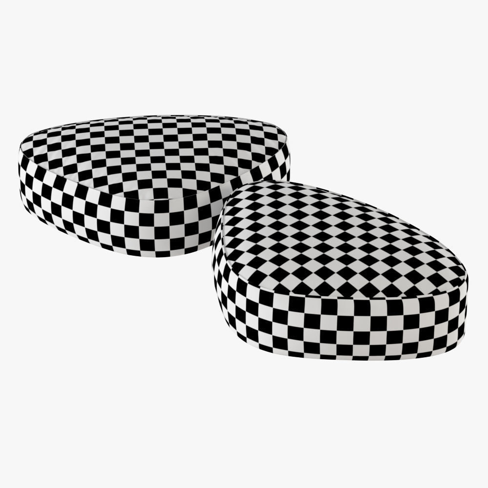 Pouf Andre 3D model_6