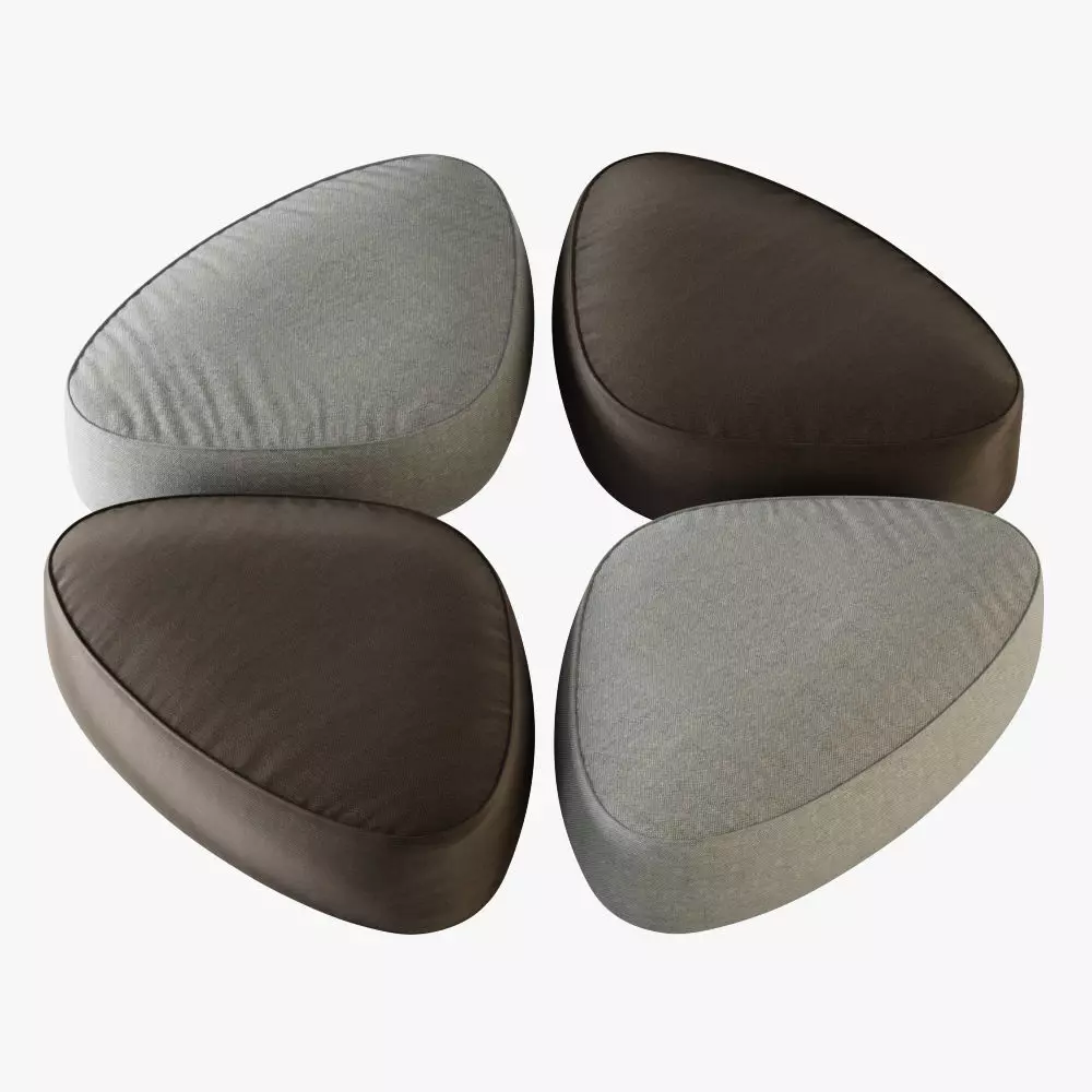 Pouf Andre 3D model_0