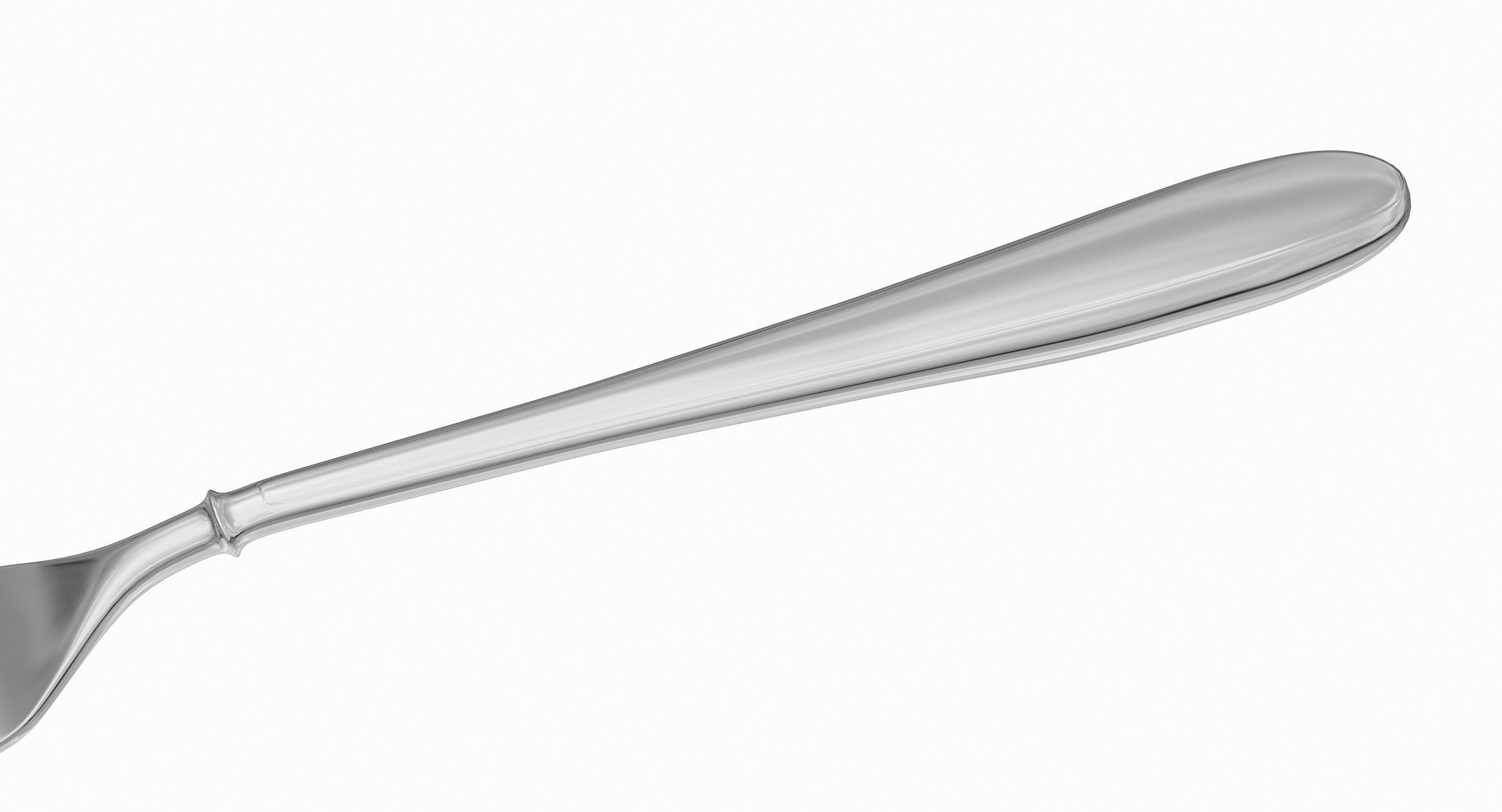 Fork Hipoly 3D model_15