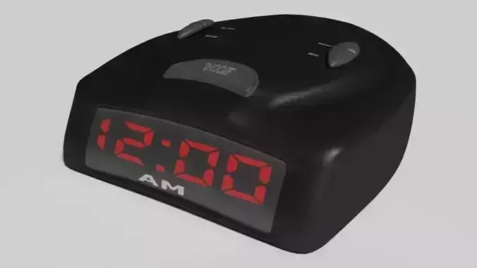 Modern Digital Alarm Clock