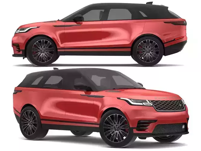 2018 Land Rover Range Rover Velar Firenze Red 3D model