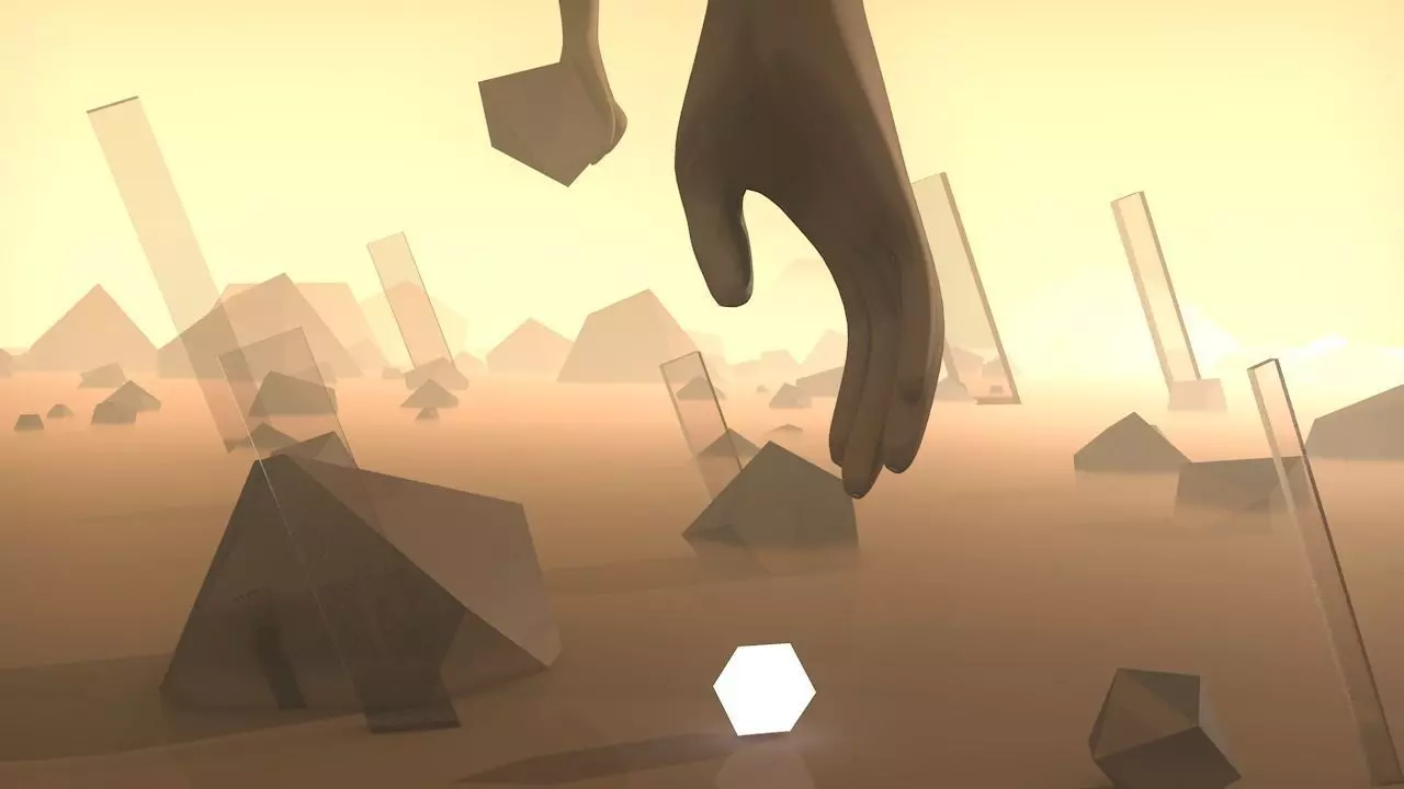 SCI-FI mountains V2 Low-poly 3D model_0