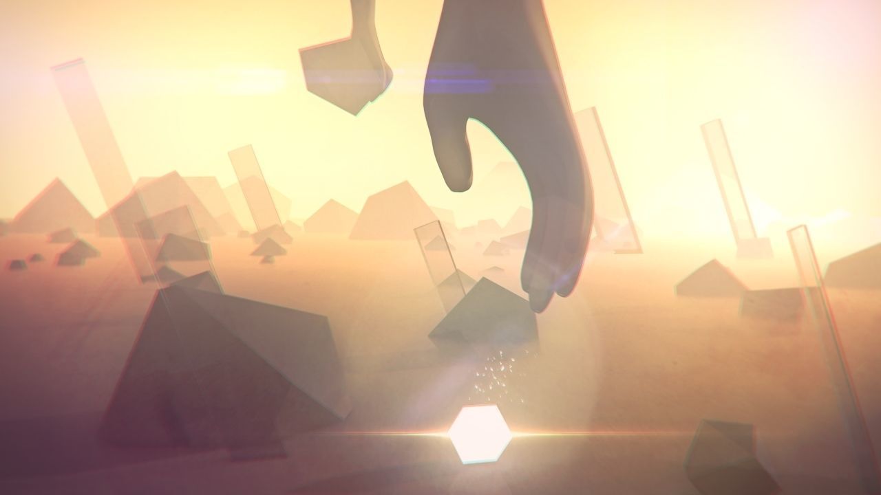 SCI-FI mountains V2 Low-poly 3D model_1