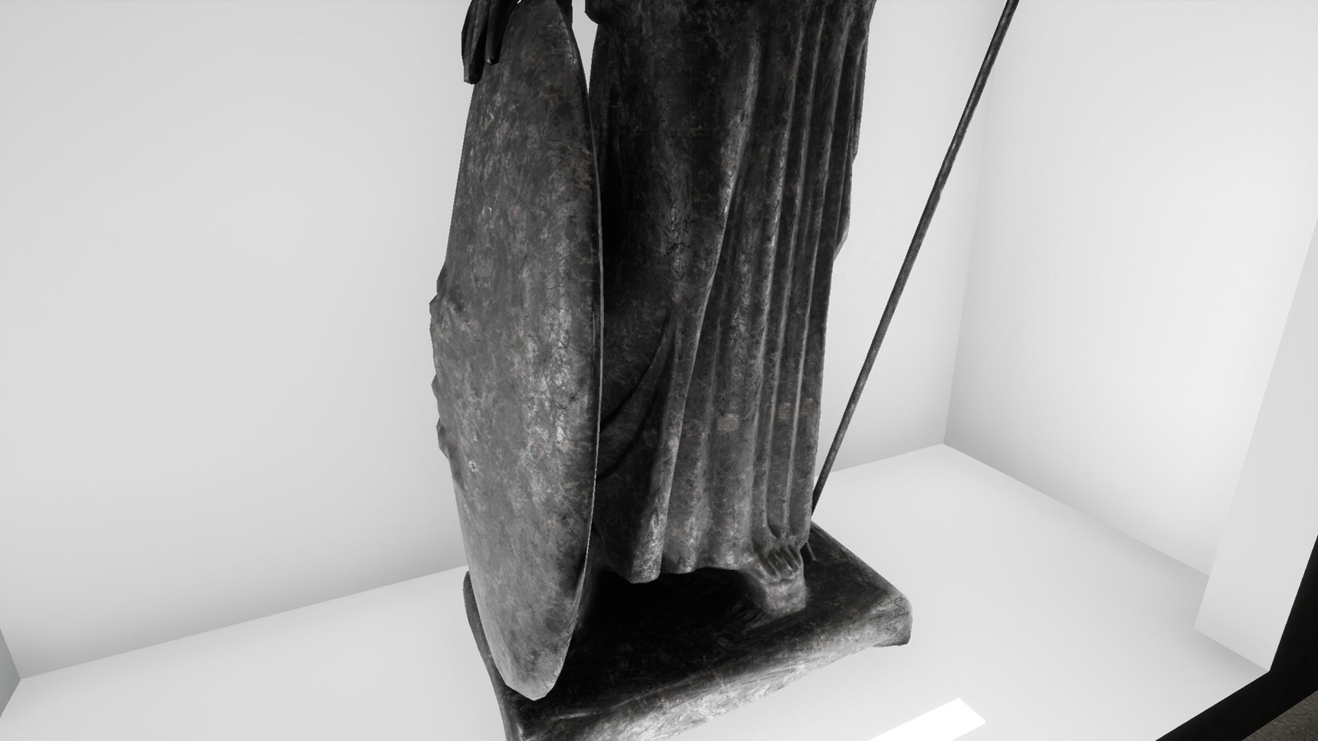 Detailed Greek Statues Low-poly 3D model_23