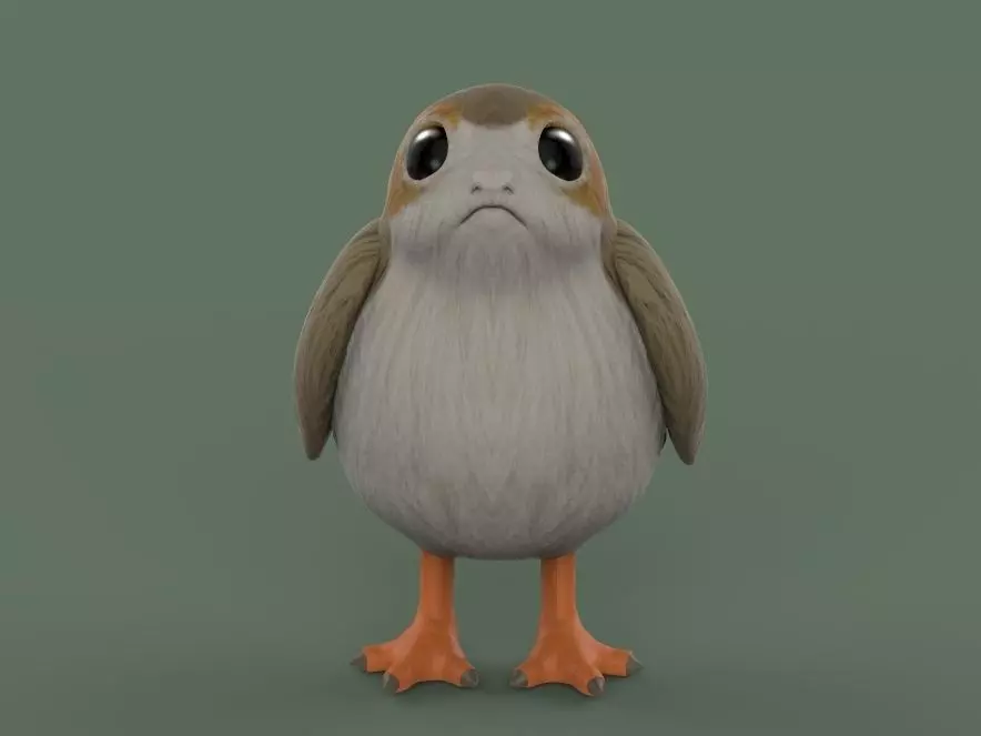 Star Wars Porg Free 3D model
