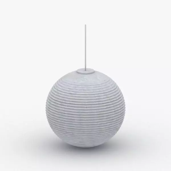 1509 - Hanging Lamp Low-poly 3D model_0