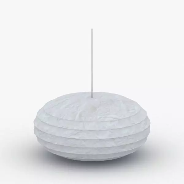 1514 - Hanging Lamp Low-poly 3D model_0