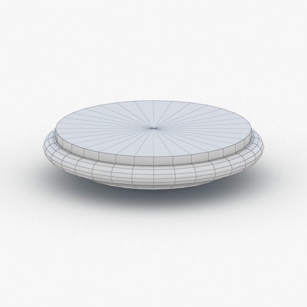 1515 - Ceiling Light Low-poly 3D model_4