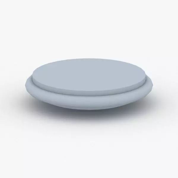 1515 - Ceiling Light Low-poly 3D model_0