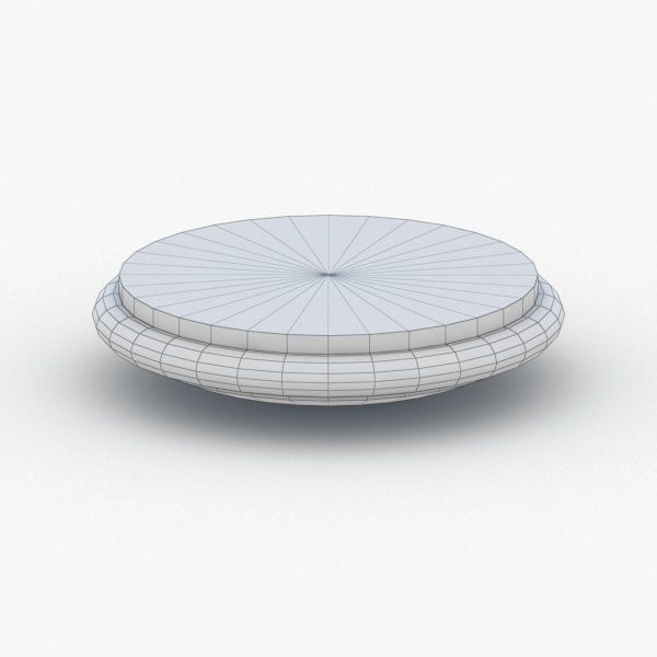 1515 - Ceiling Light Low-poly 3D model_2