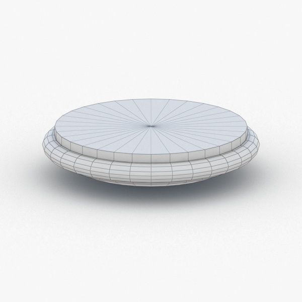 1515 - Ceiling Light Low-poly 3D model_1