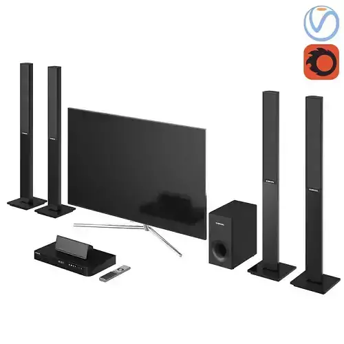 Samsung TV QLED Home Cinema Blu-ray 1 