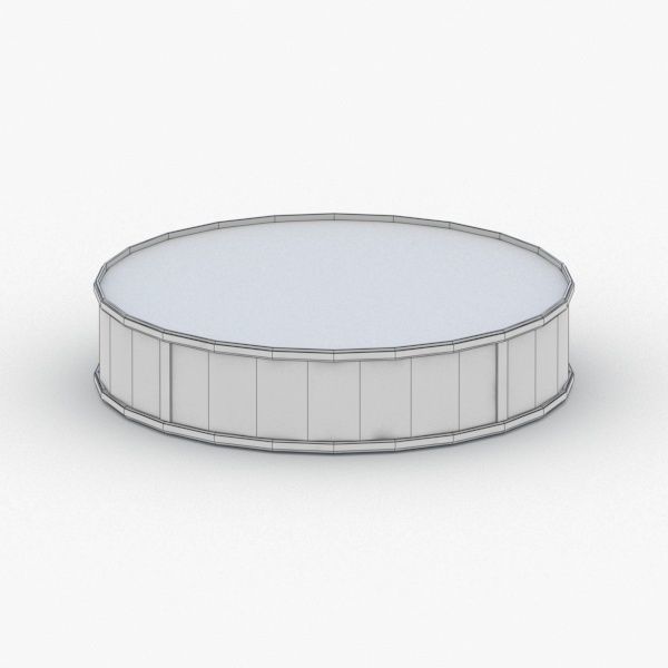 1523 - Lamp Low-poly 3D model_4