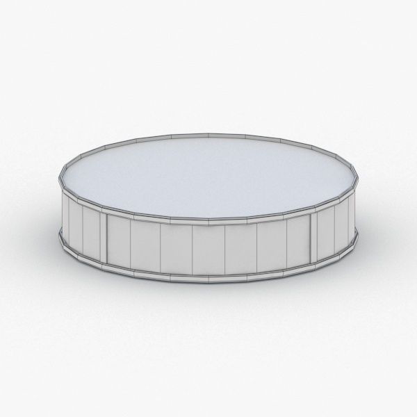 1523 - Lamp Low-poly 3D model_3