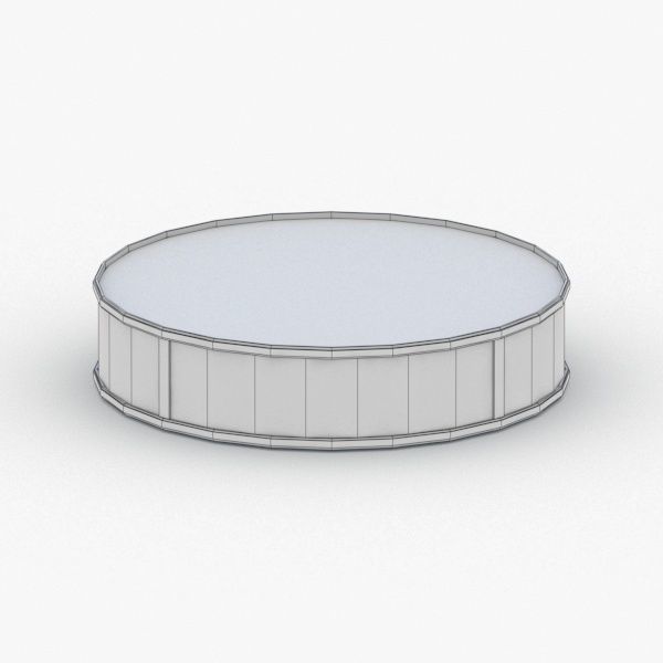 1523 - Lamp Low-poly 3D model_2