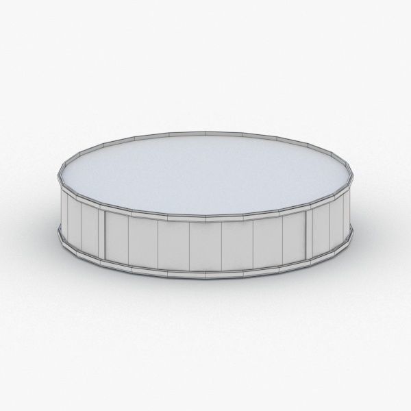 1523 - Lamp Low-poly 3D model_1