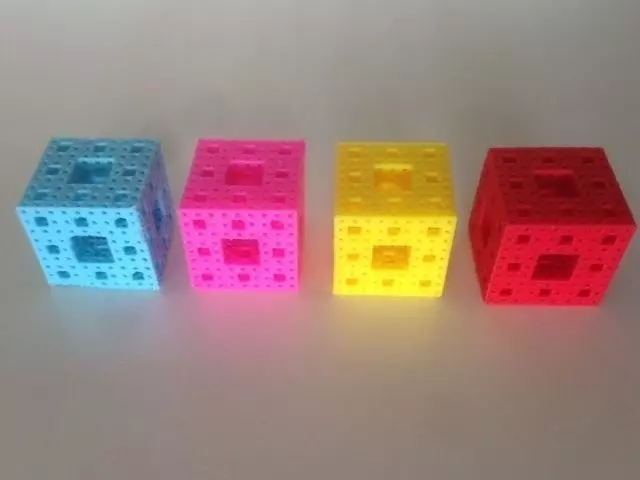 26mm Level 3 Menger sponge Free 3D print model