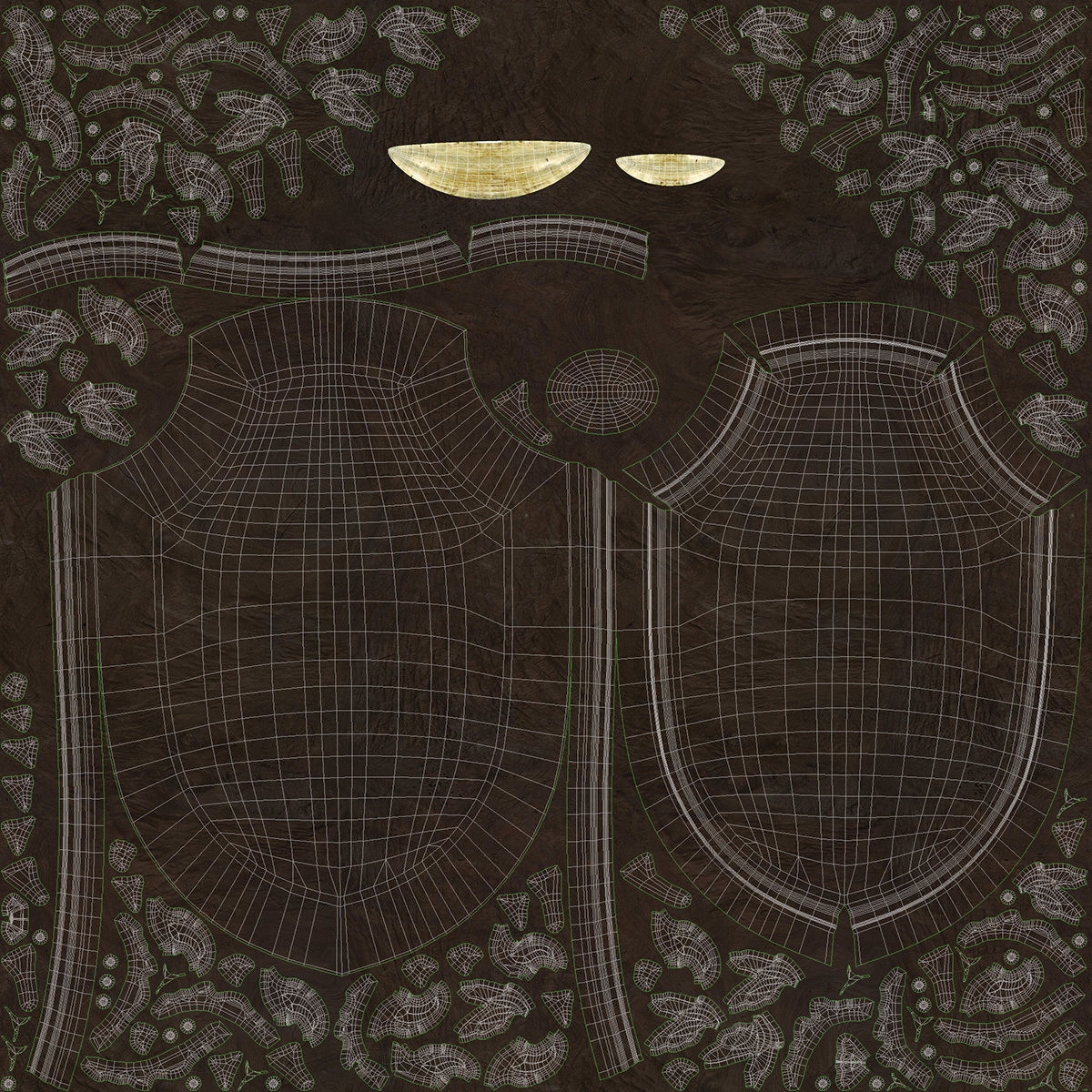 LIon Trophy 3D model_8