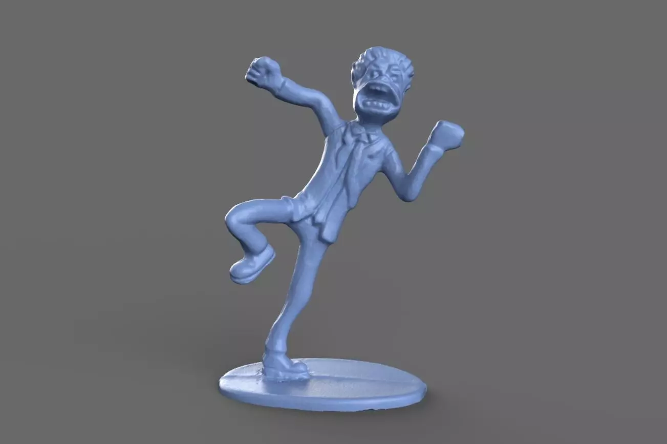 Zombie Running Miniature 3D model