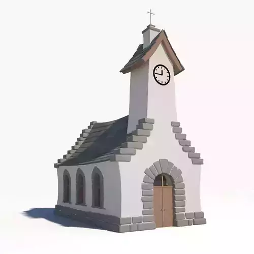 Church Cartoon 3D model