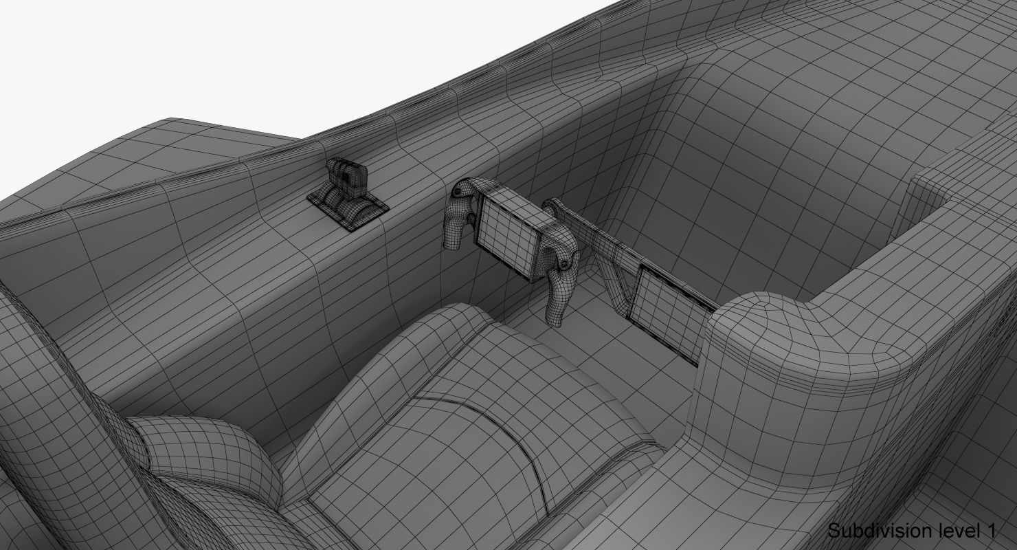 Hover car concept 3D model_29
