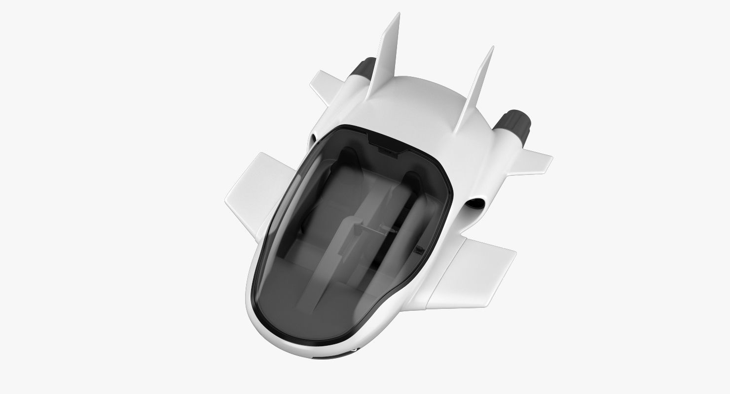 Hover car concept 3D model_10
