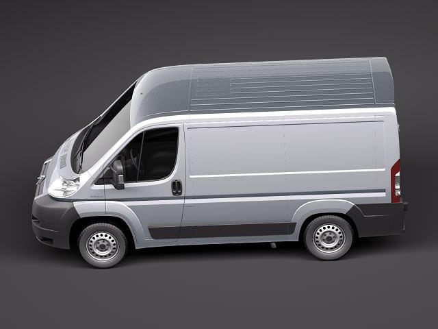 Fiat Ducato 2008 SWB 3D model_3
