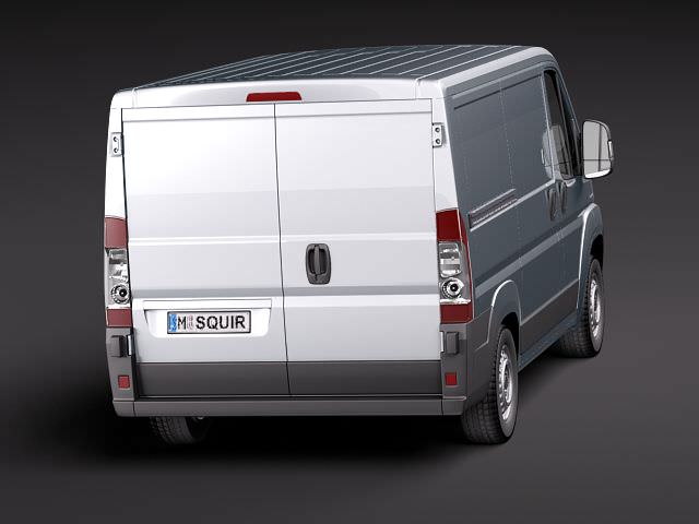 Fiat Ducato 2008 SWB 3D model_2