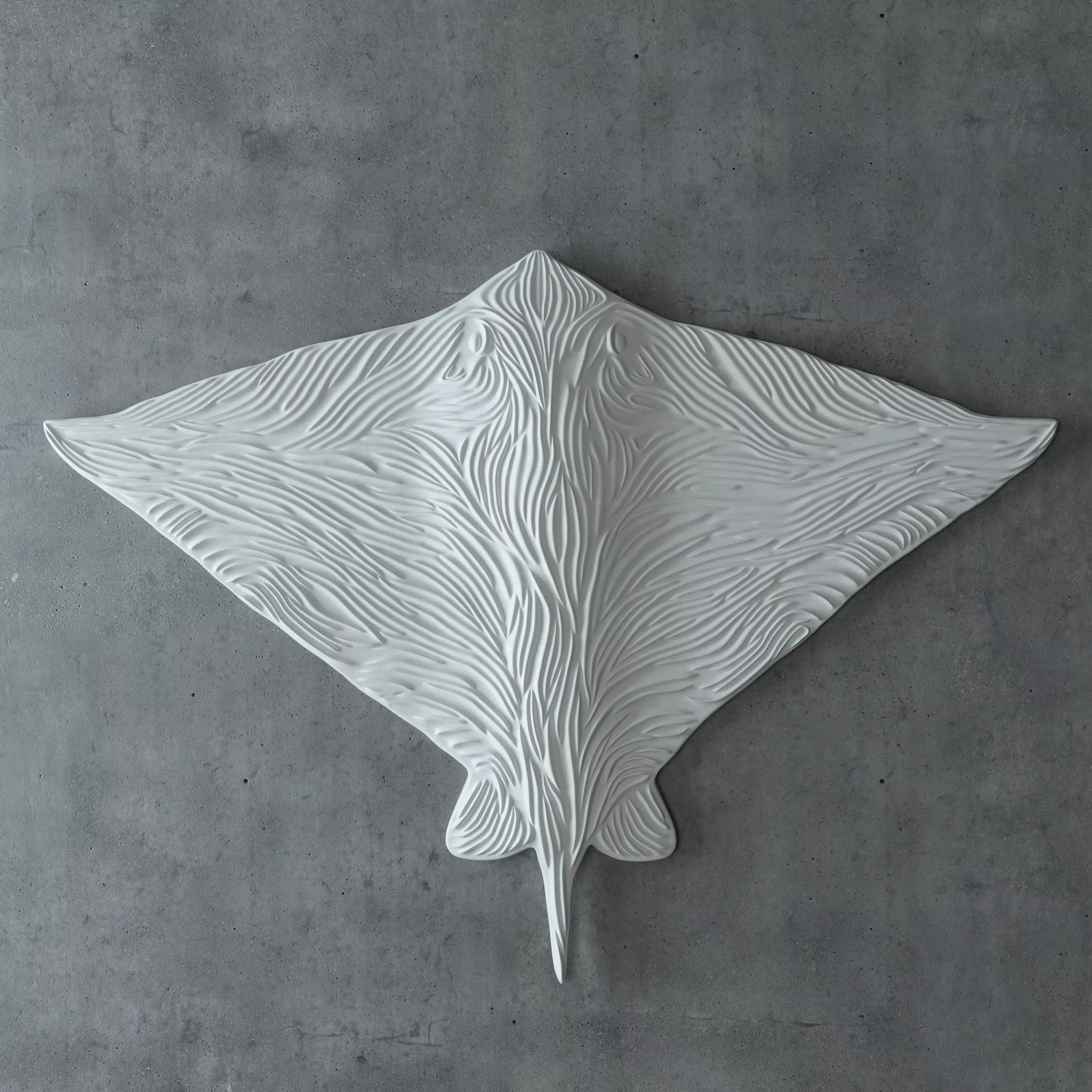 Sculpture Batoidea By ODESD2 3D model_0