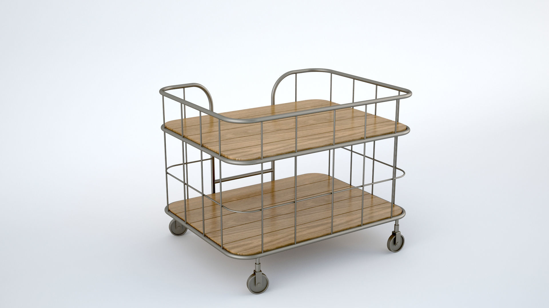 Trolley Bar Loft 3D model_4