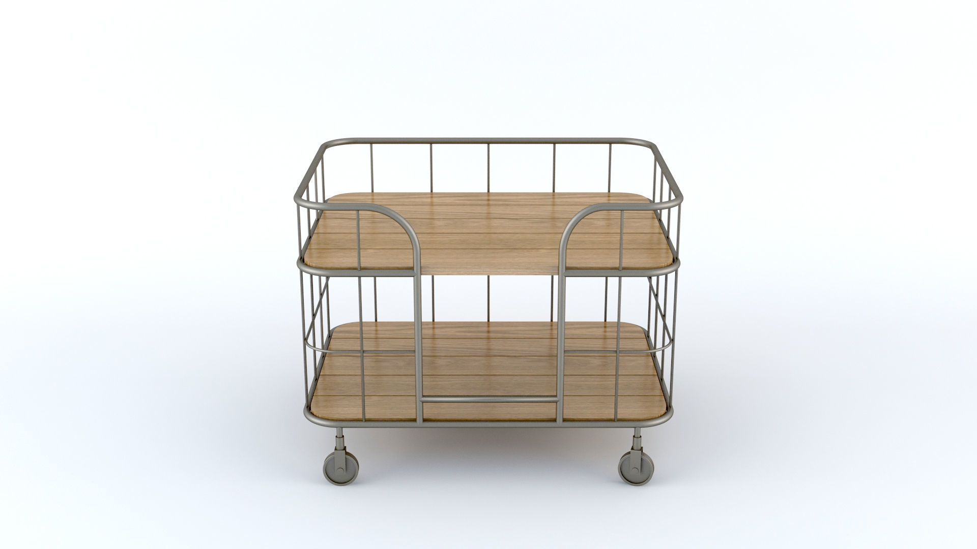 Trolley Bar Loft 3D model_1