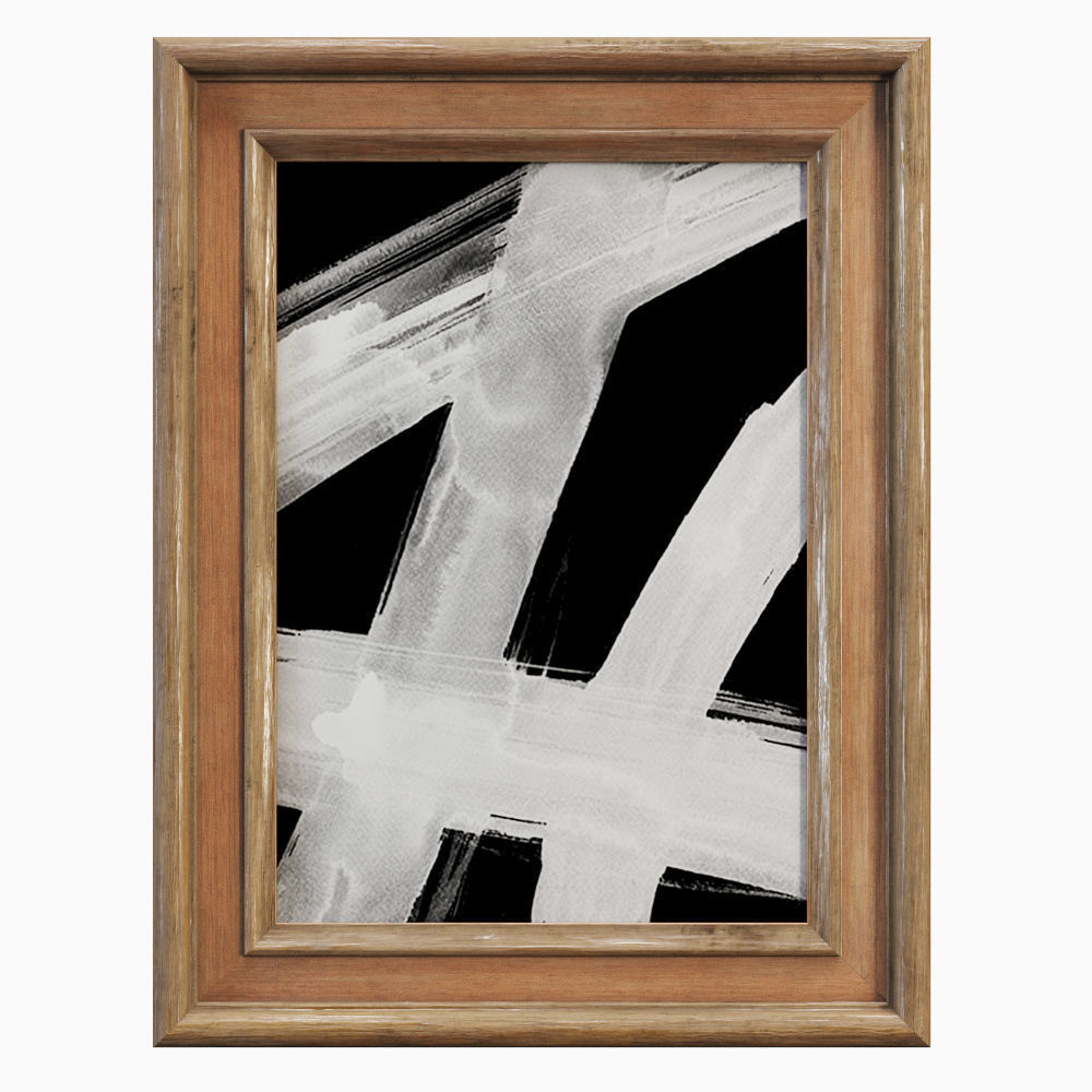 Pottery Barn Polished Gallery Wall Low-poly 3D model_1