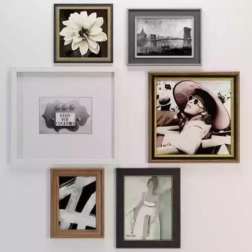 Pottery Barn Polished Gallery Wall