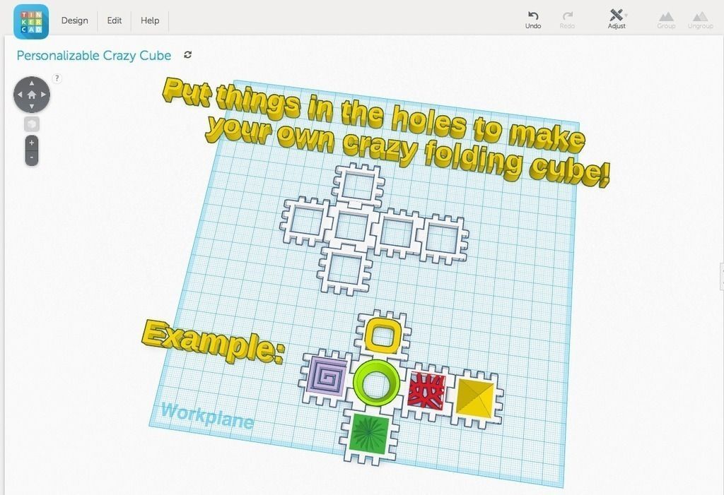 Personalizable Crazy Cube Free 3D print model_2