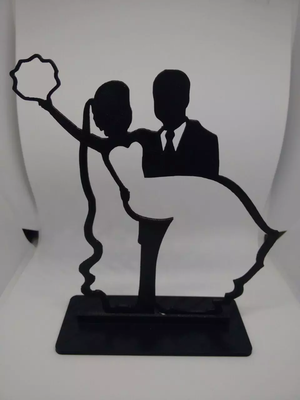 cake topper wedding 3D print model_0