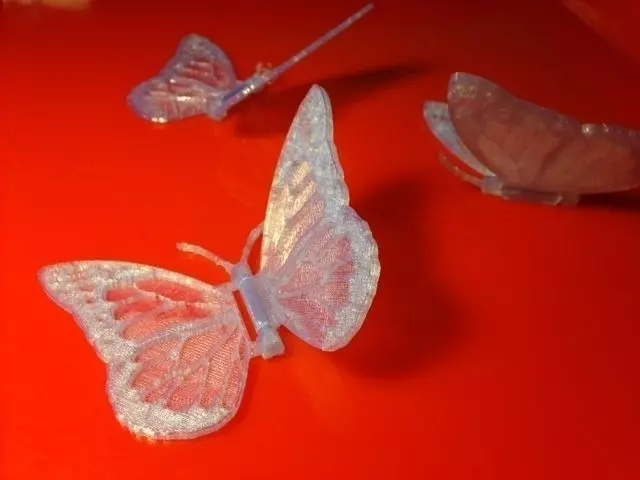 Hinged butterfly Free 3D print model_0