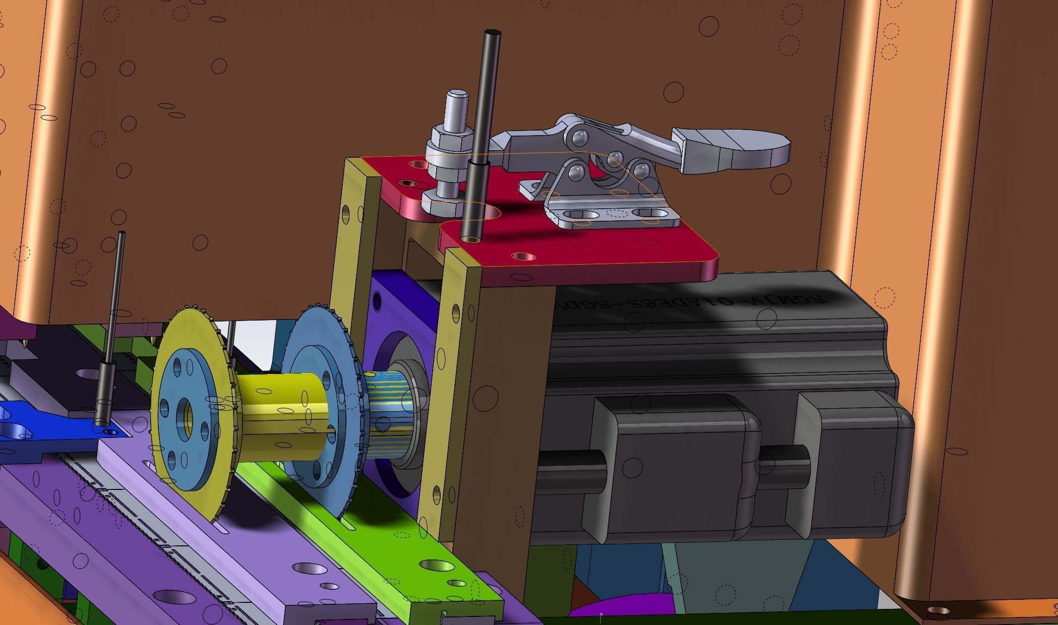 CAM bending machine 3D model_9