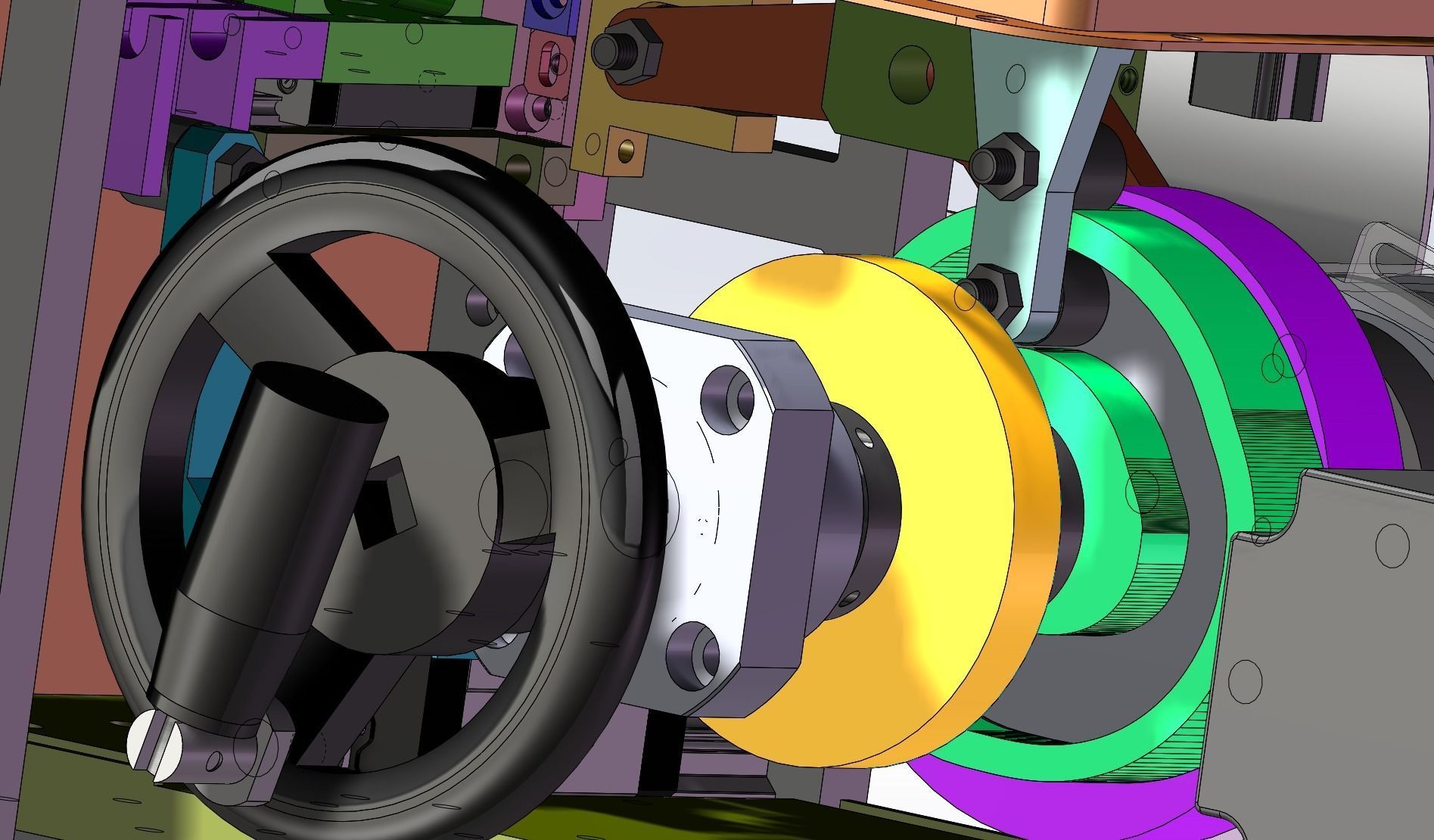 CAM bending machine 3D model_7