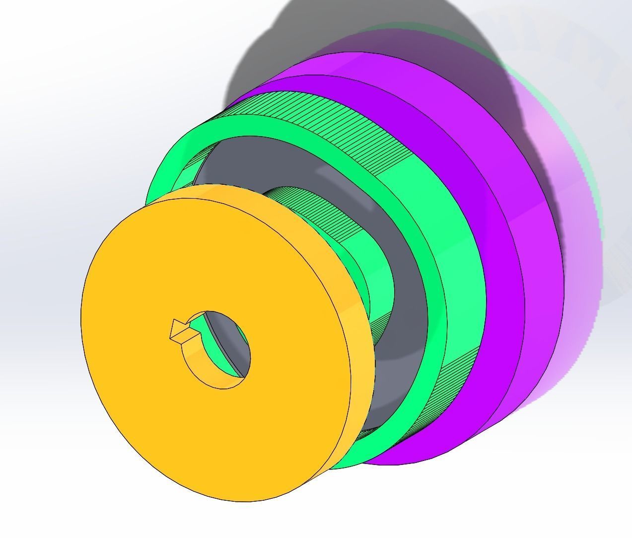 CAM bending machine 3D model_5