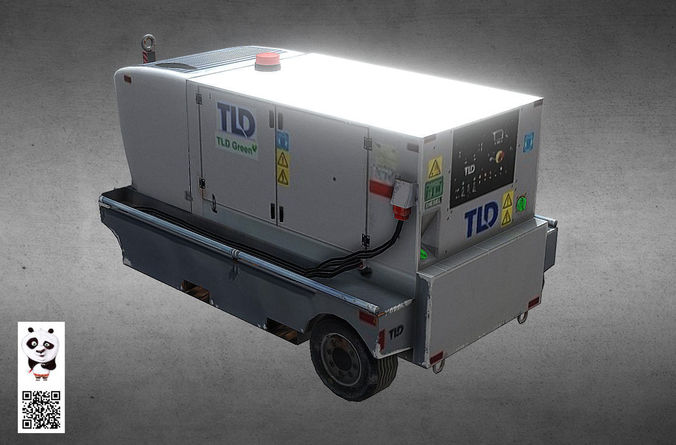 TLD GPU-4140-E-CUP Low-poly 3D model