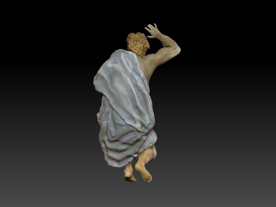 Christ - The Last Judgement 3D print model_2