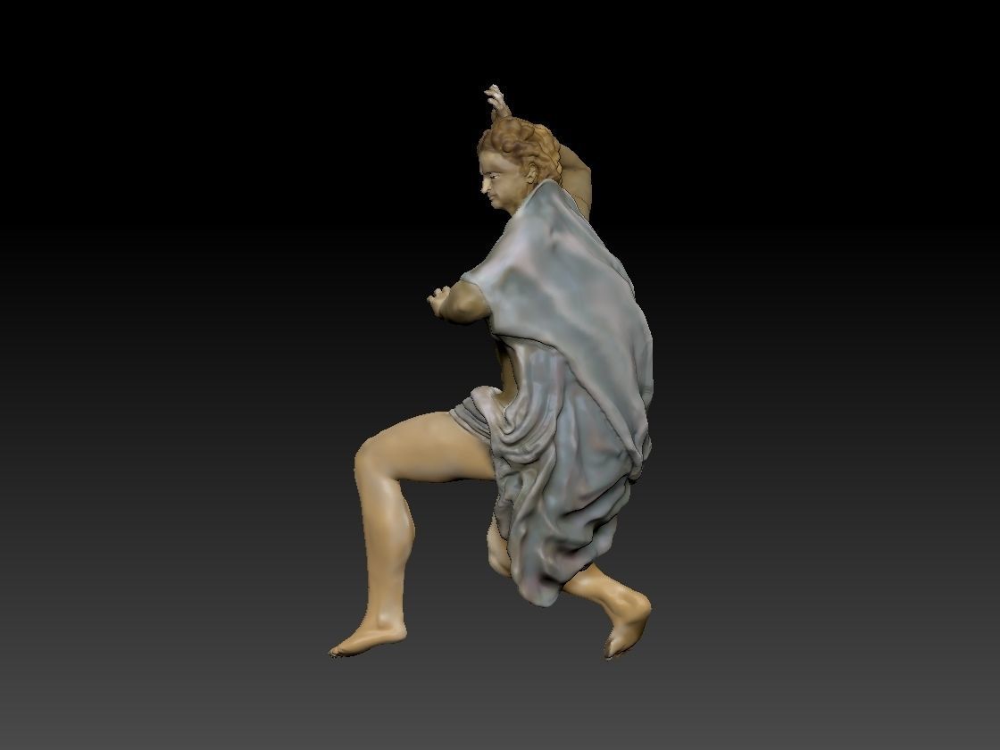 Christ - The Last Judgement 3D print model_1