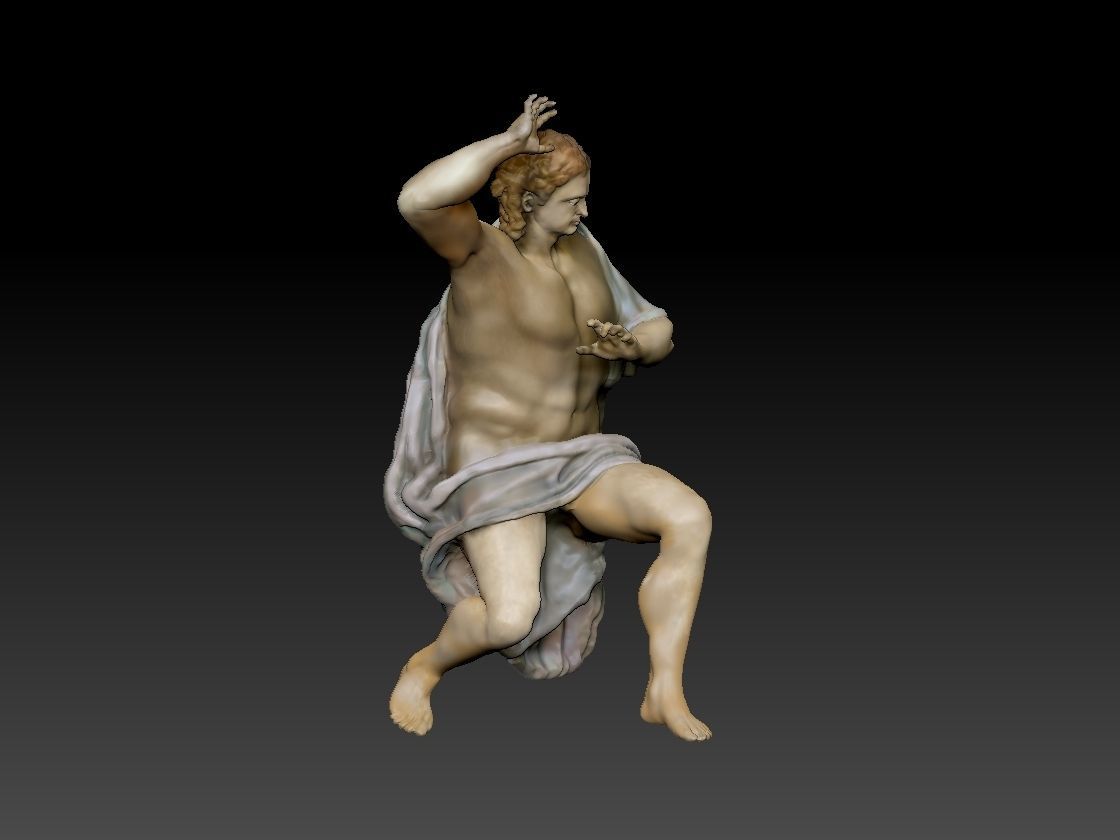Christ - The Last Judgement 3D print model_3