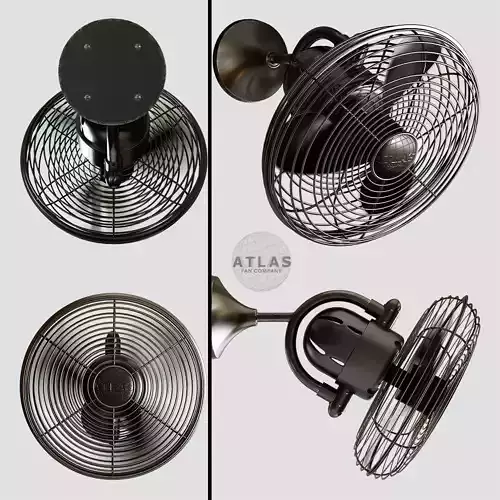 Atlas fan 3D model