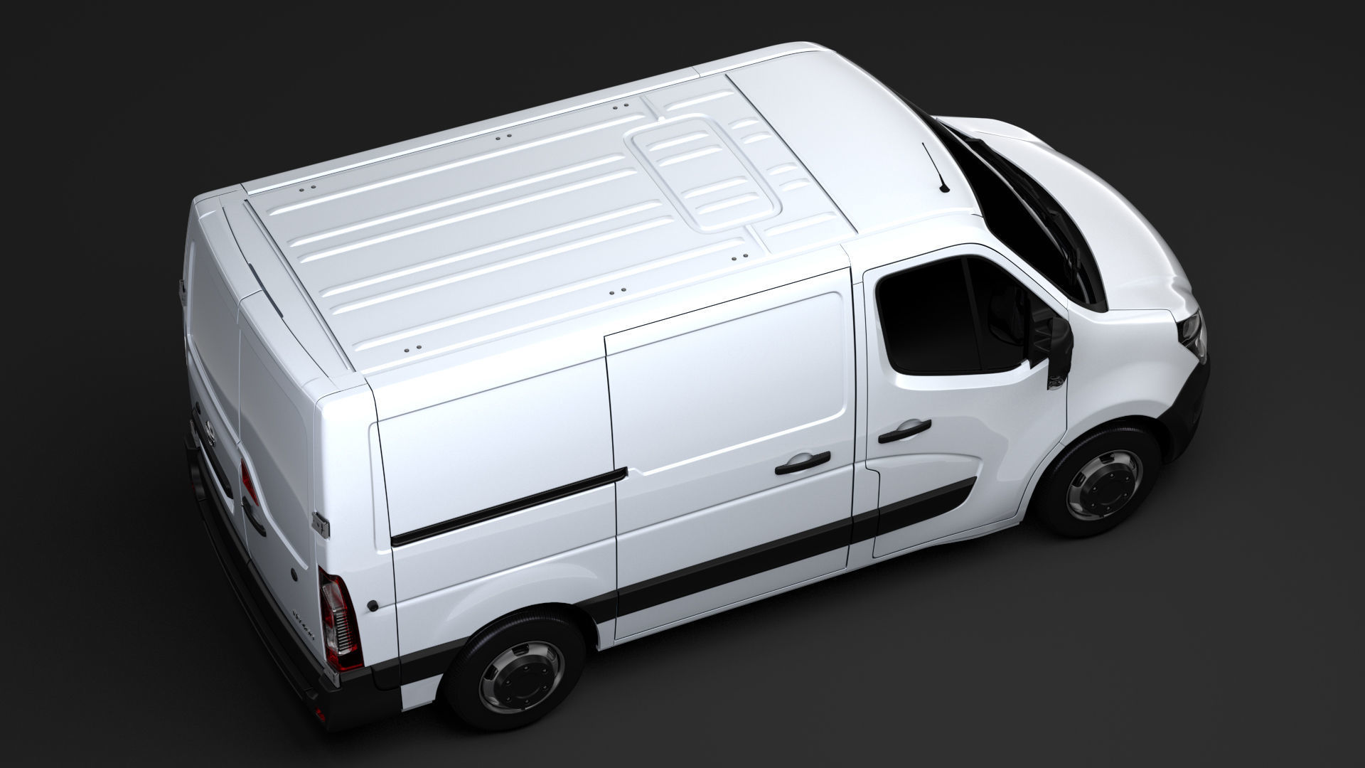 Nissan NV 400 L1H1 Van 2017 3D model_11