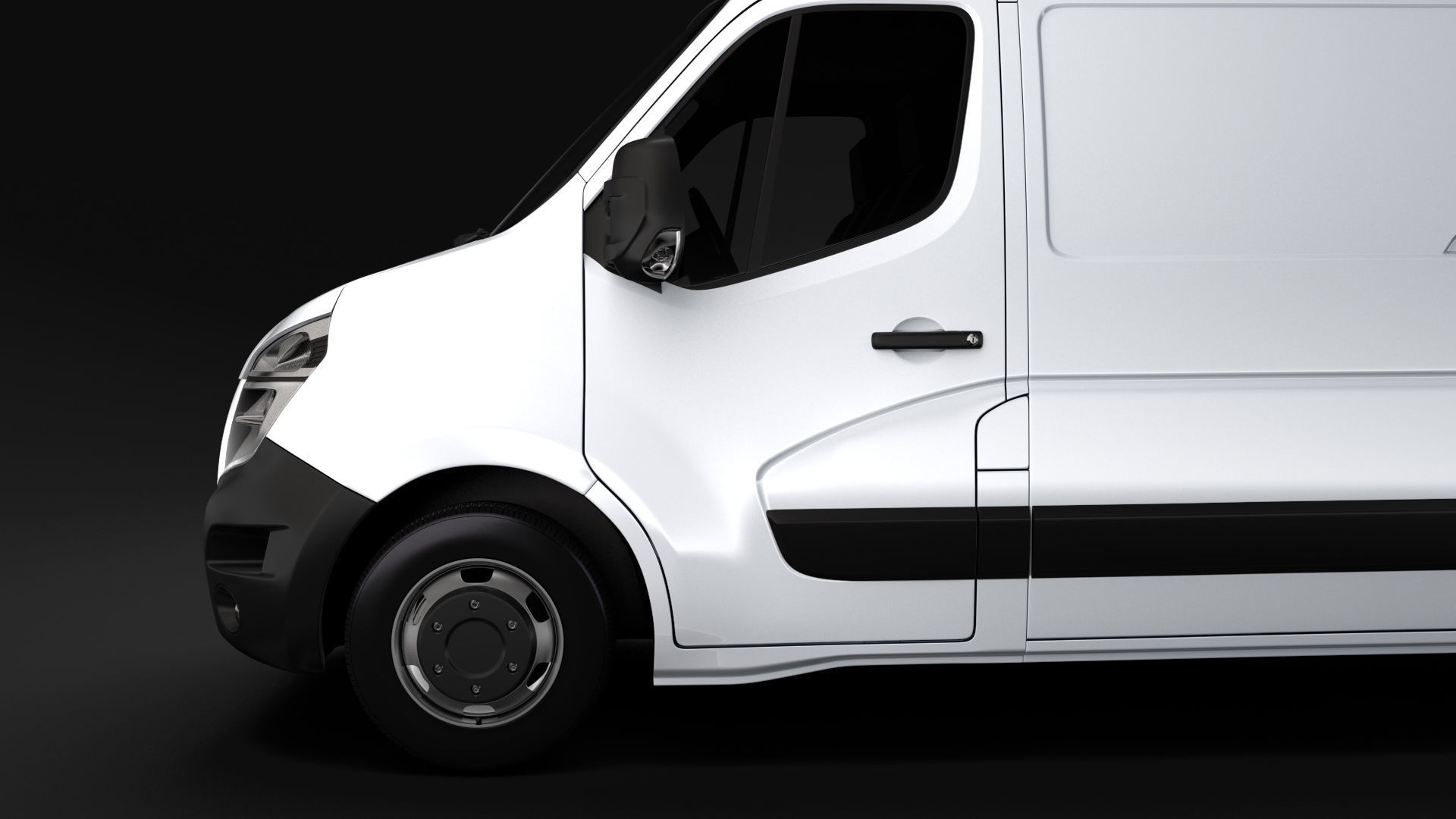 Nissan NV 400 L1H1 Van 2017 3D model_10