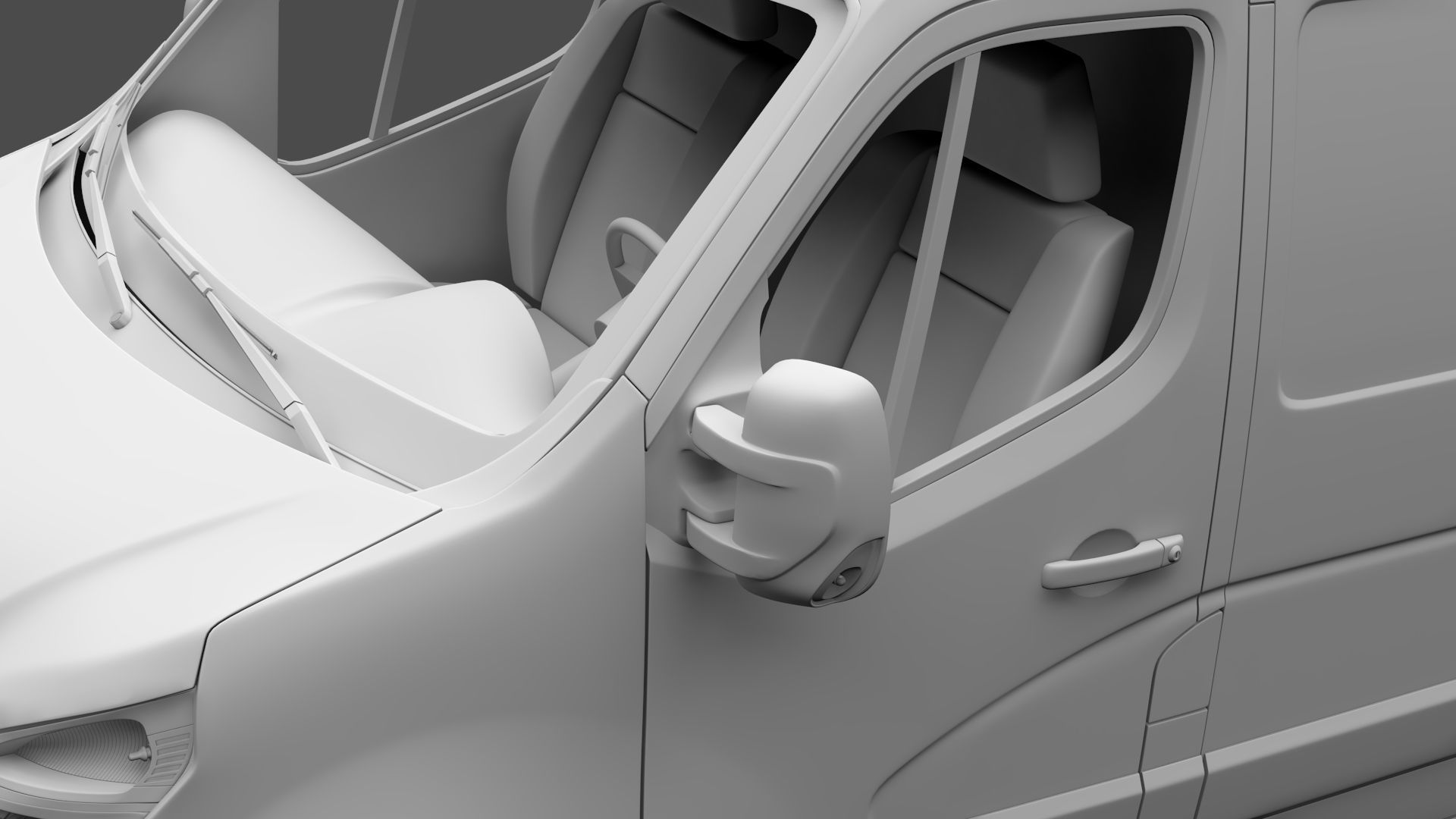 Nissan NV 400 L1H1 Van 2017 3D model_14