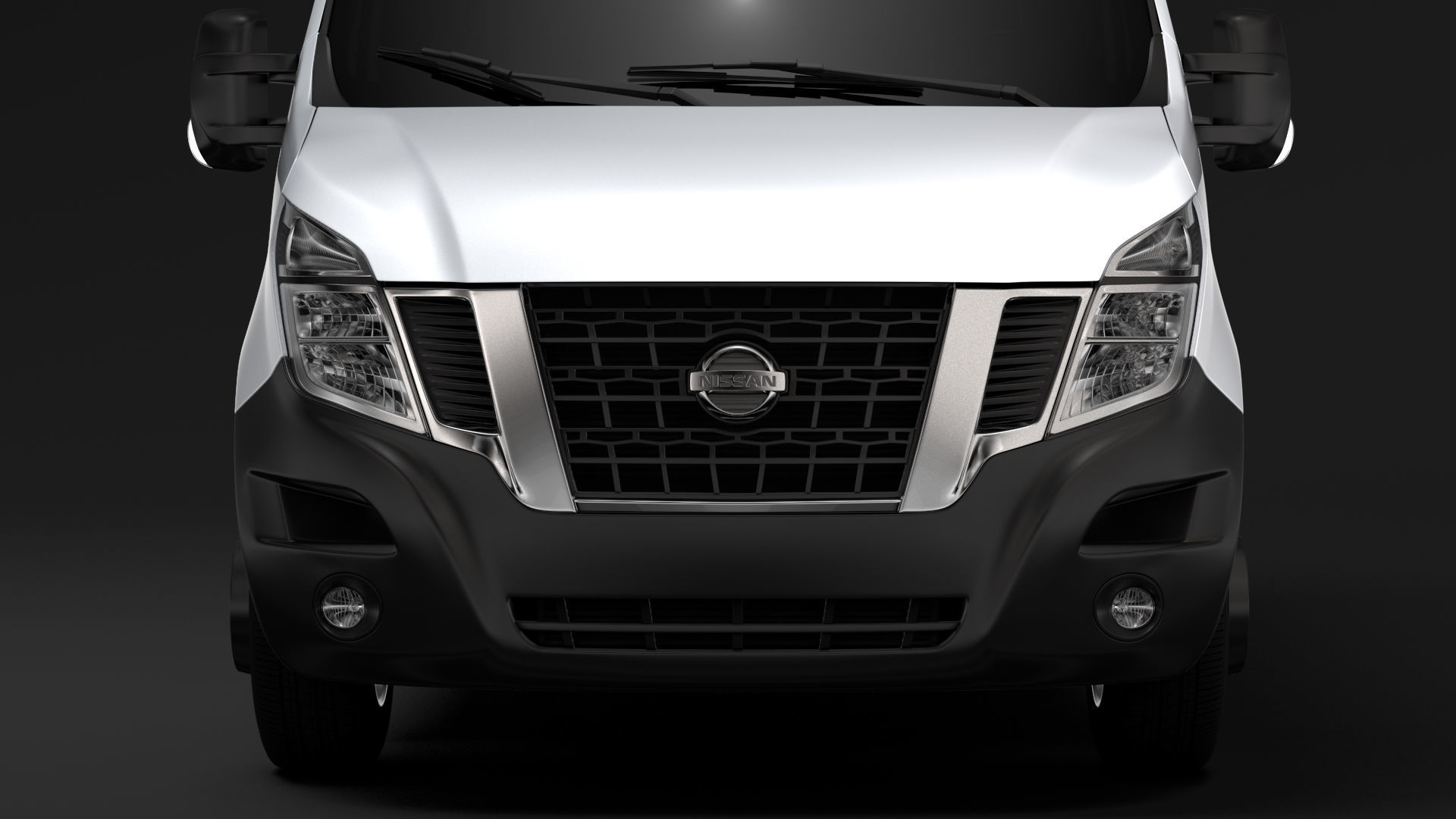 Nissan NV 400 L1H1 Van 2017 3D model_5